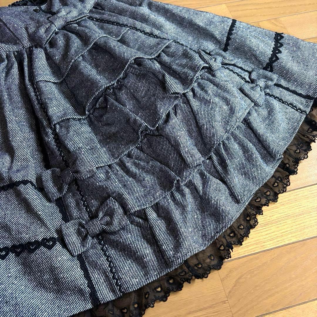 AngelicPretty フリルスワロウジャケット ジャンスカ 上下 ツイード