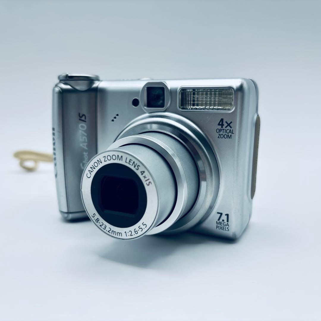 ②Canon PowerShot A570 IS コンパクトデジタルカメラ