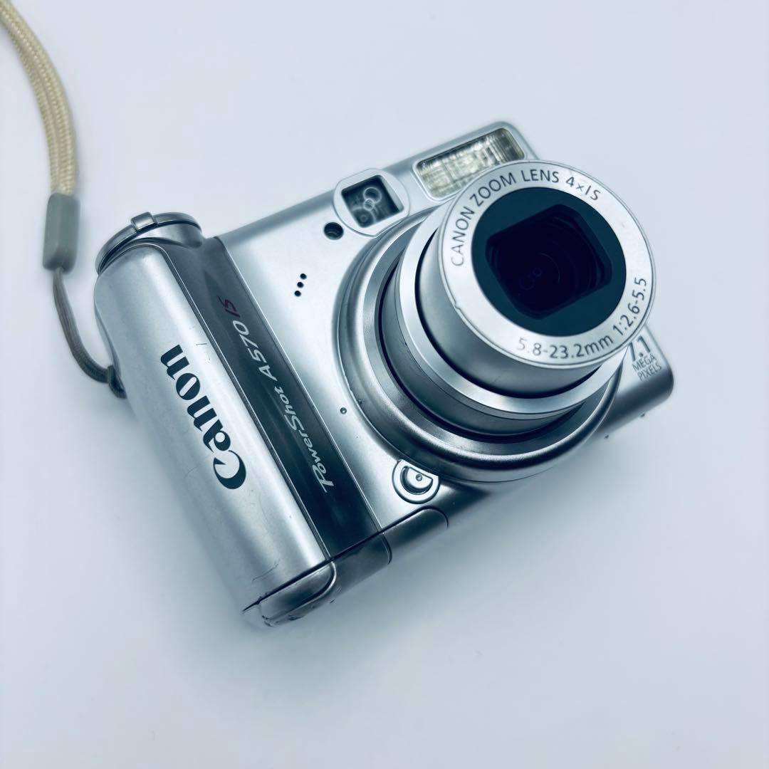 ②Canon PowerShot A570 IS コンパクトデジタルカメラ