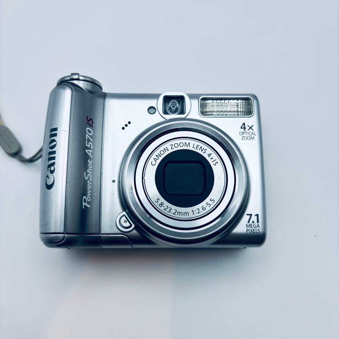②Canon PowerShot A570 IS コンパクトデジタルカメラ