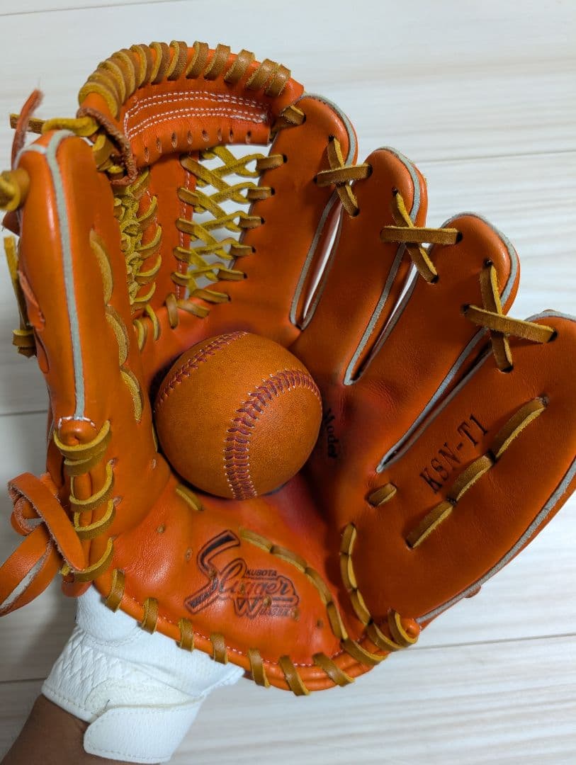 R*S様 久保田スラッガー KSN-T1 軟式グローブ　型付け済