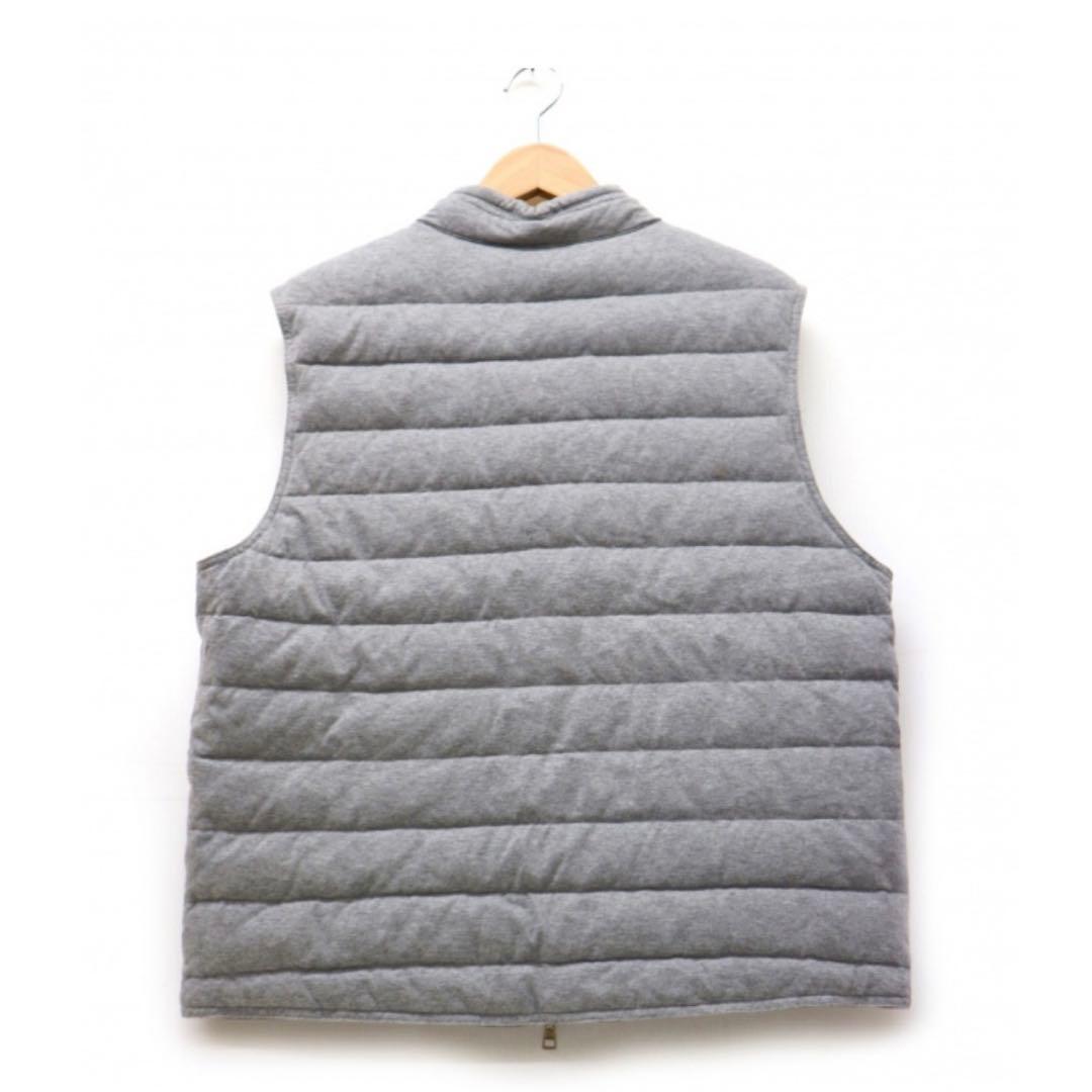 モンクレール　ダウンベスト　グレー