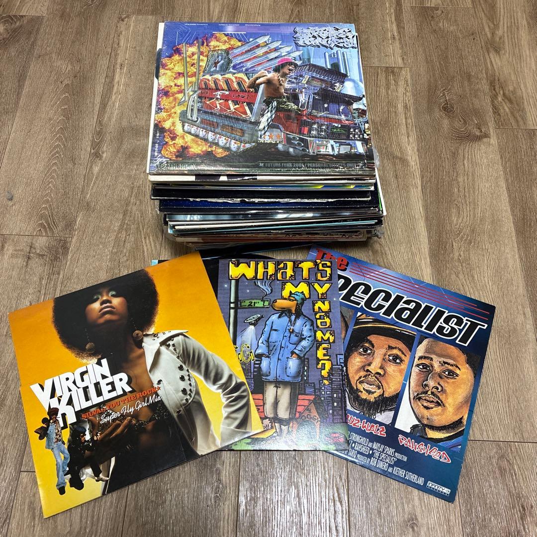 レコード　まとめ売り　HIPHOP R&B オールジャンル　60枚+α