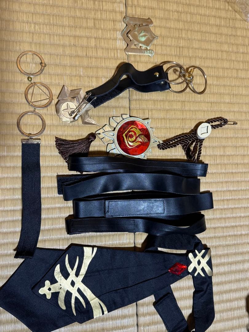 けろけろ 原神 ディルック コスプレ衣装 ウィッグ＋靴