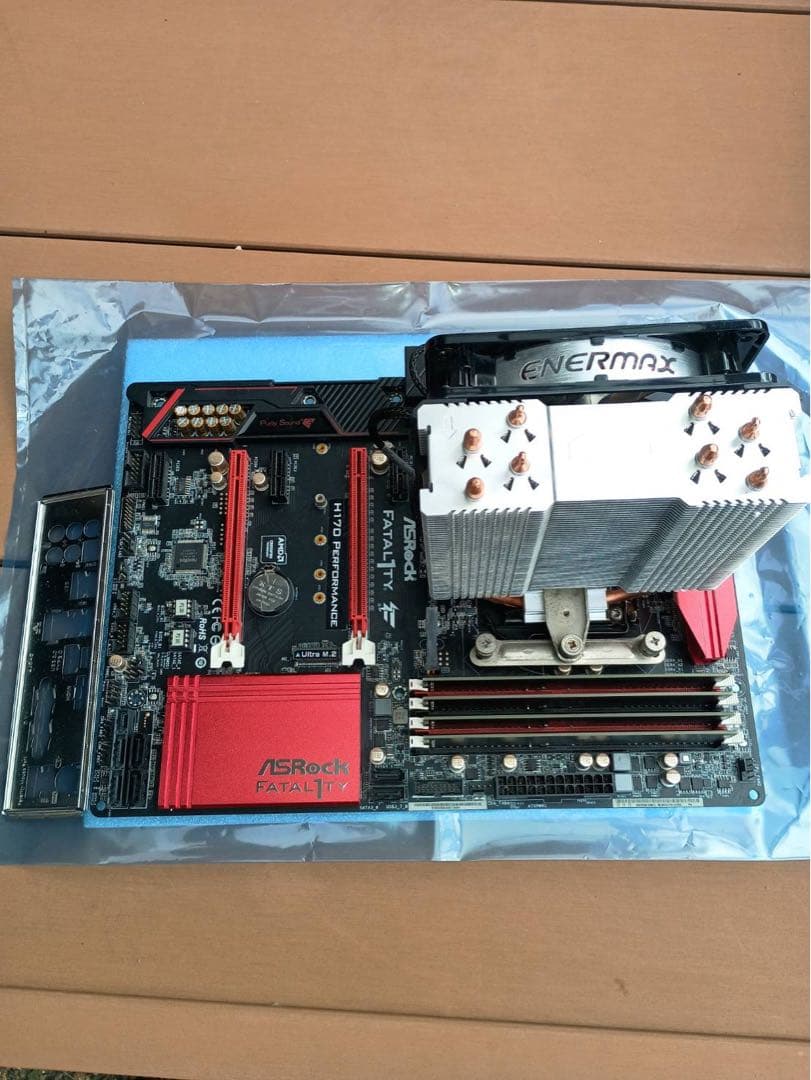 マザボ、グラボ、メモリ、CPU、クーラーセット