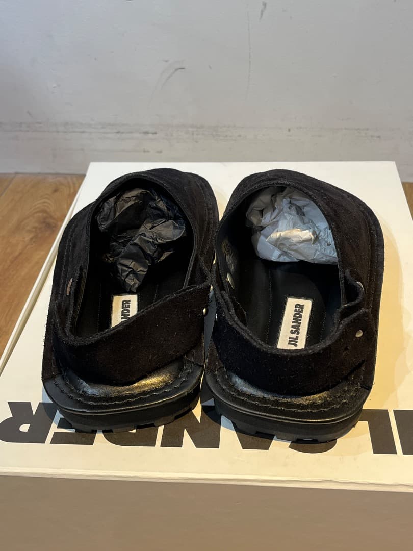 JILSANDER ジルサンダー　スエードサボサンダル　サイズ41