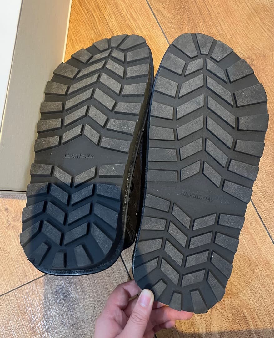 JILSANDER ジルサンダー　スエードサボサンダル　サイズ41