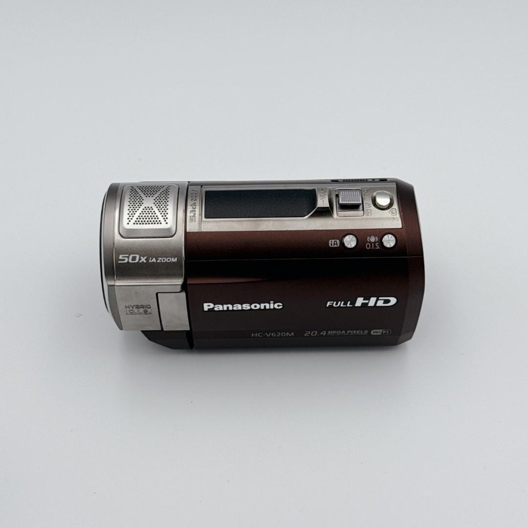 【美品】Panasonic デジタルハイビジョンビデオカメラ HC-V620M
