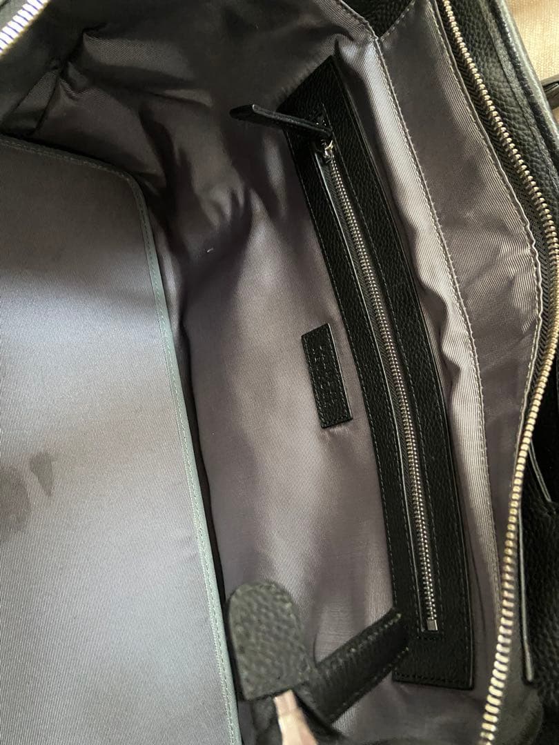 人気モデル バーニーズニューヨーク トートバッグ 肩掛け シボ革 レザー