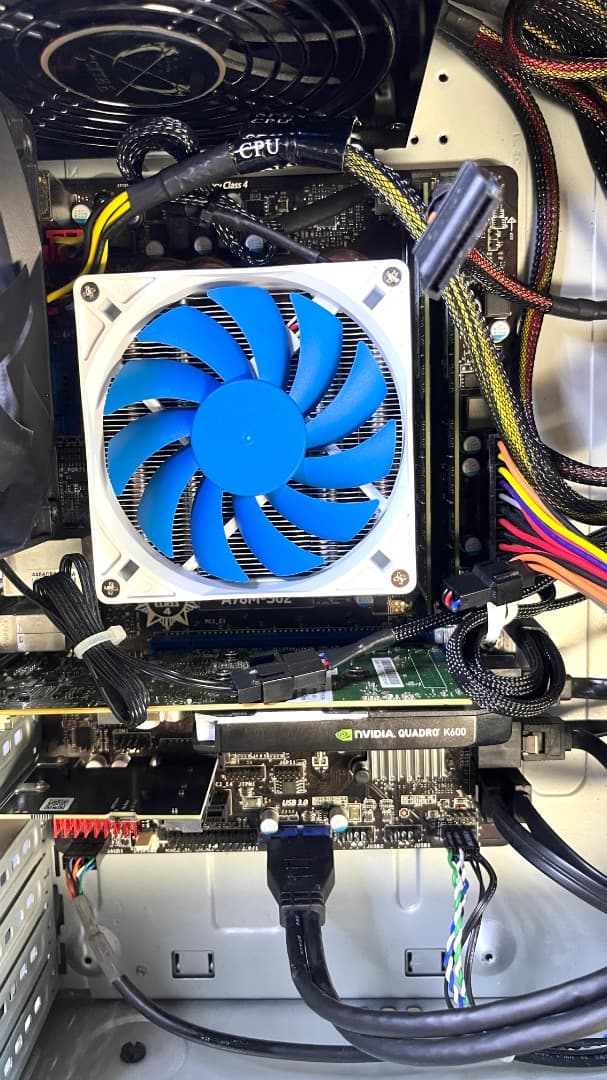 自作PC！AMD A8-7600 HDD1TB×3 TrueNASで自作NAS化