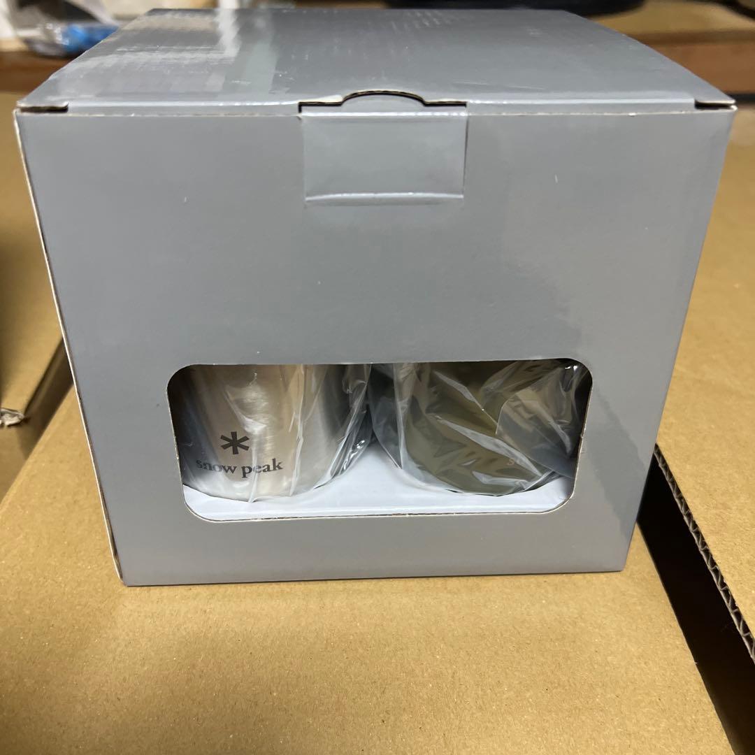 【新品未使用】スノーピーク  peak サーモタンブラー 4色セット