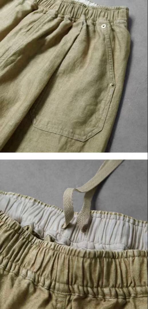 joie de vivreワイドパンツ