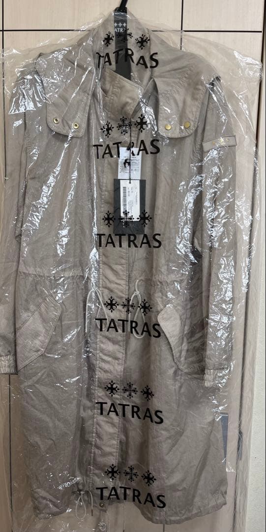 TATRAS ALRESCHA アルレシャ新品未使用ナイロンモッズコートベージュ
