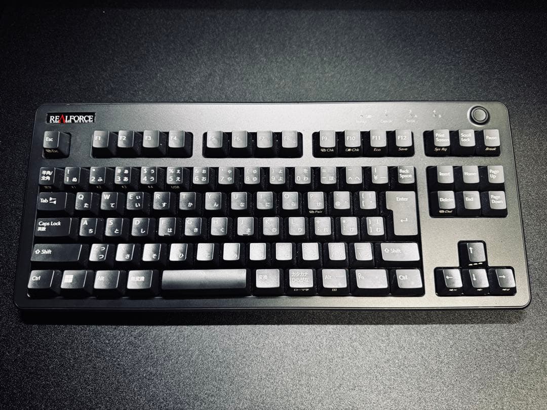 REALFORCE R3 ハイブリッド テンキーレス 30g 日本語配列 黒