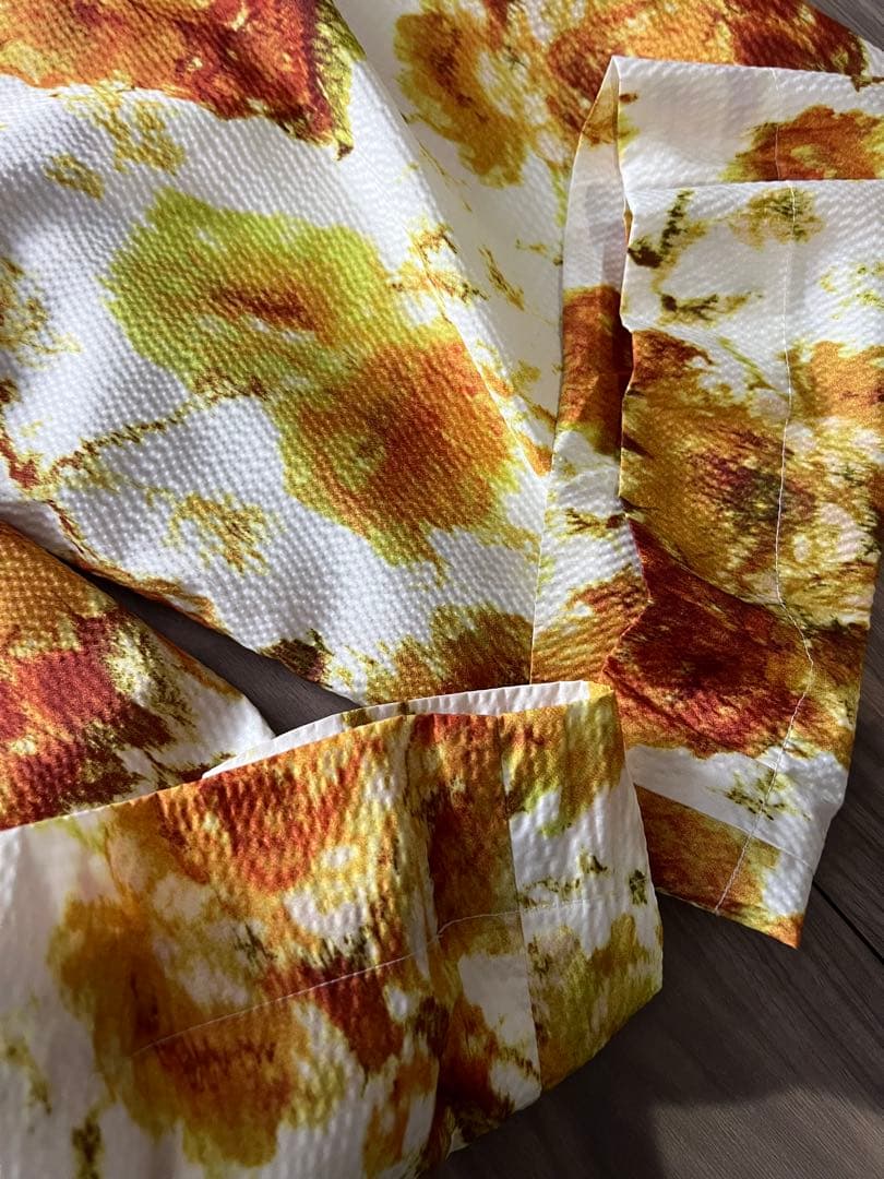 ドリスヴァンノッテン　花柄カジュアルパンツ