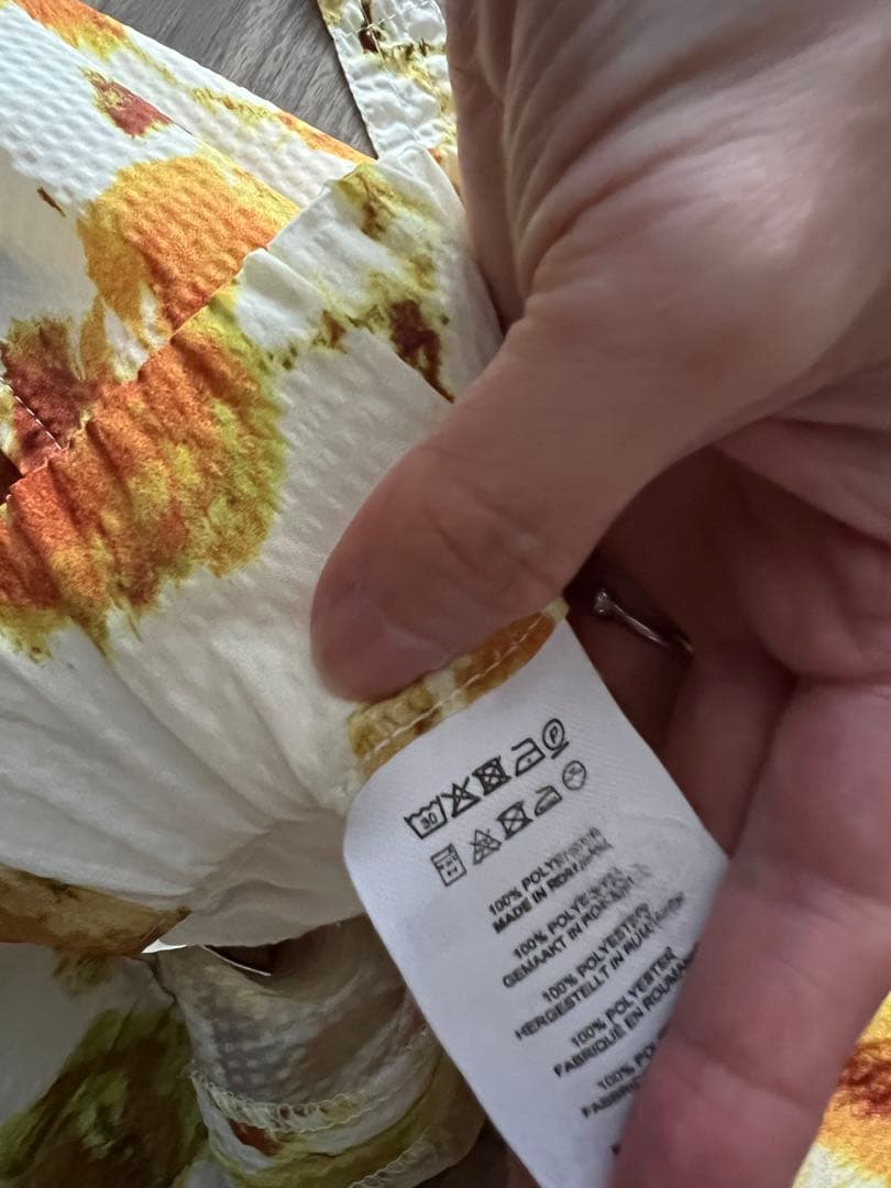 ドリスヴァンノッテン　花柄カジュアルパンツ