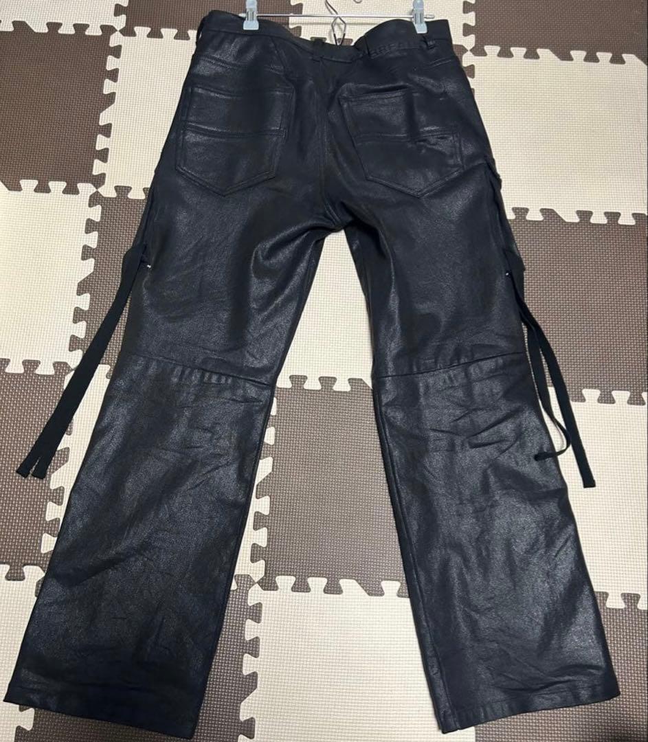 【yzerr kohjiya 着用】Breath コーティング カーゴパンツ