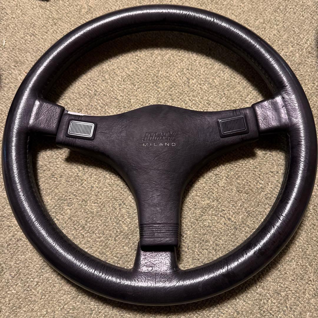 ITALY MILANO ステアリング 本体　当時物