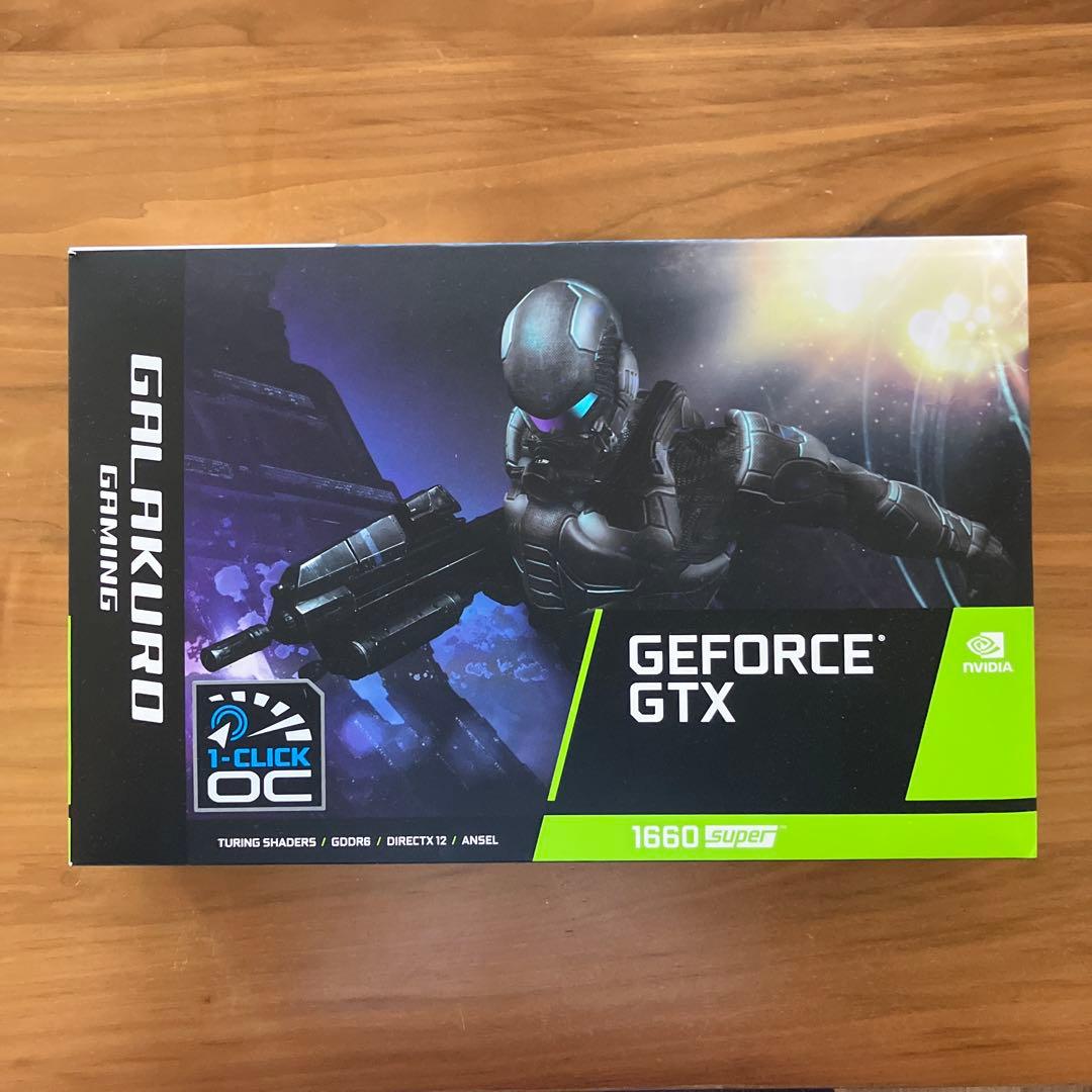 GALAKURO GeForce GTX 1660 Super 本体