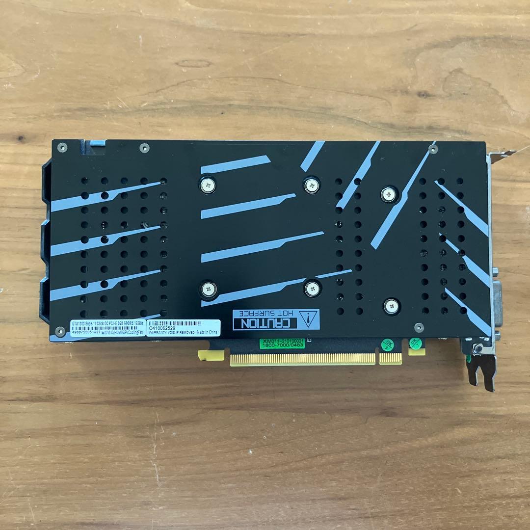 GALAKURO GeForce GTX 1660 Super 本体