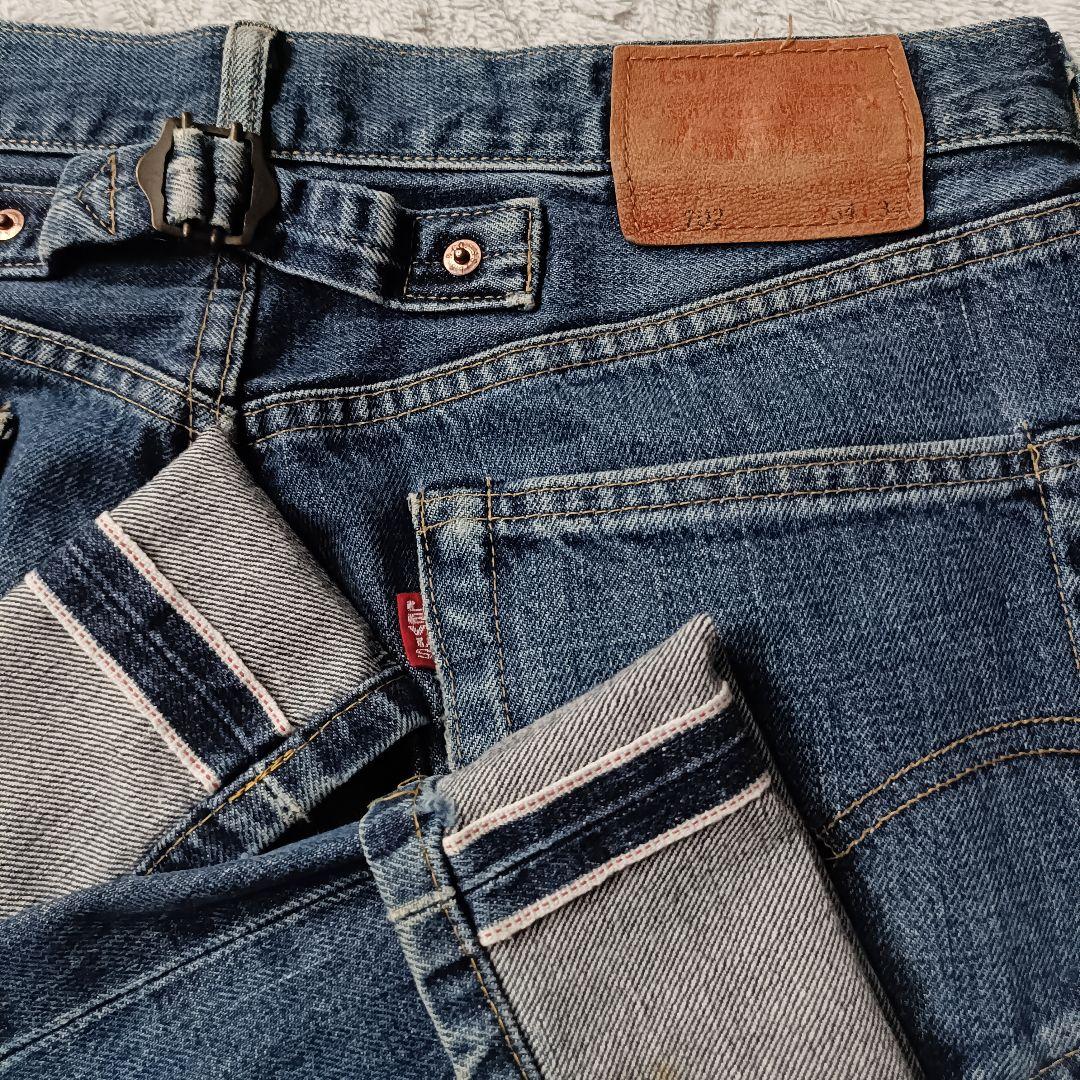 LEVI'S 702XX シンチバックj22 W34 90s 赤耳　日本製