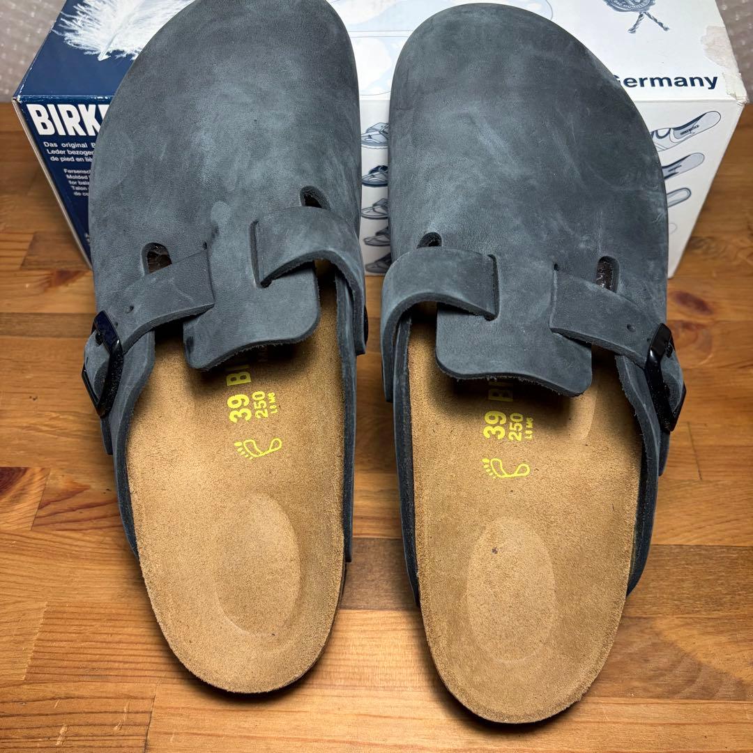 【未使用】 ビルケンシュトック ボストン 39 25cm レギュラー