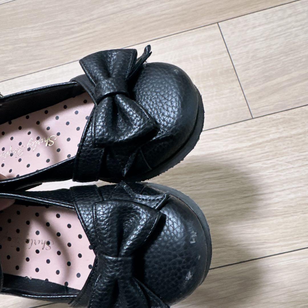 ショパン　入学式　パネルフラワーアンサンブル　120 美品　パンプス　ソックス