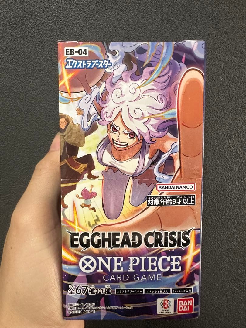 EGGHEAD CRISIS1box ,ルフィ一番くじカード 一枚+おまけ