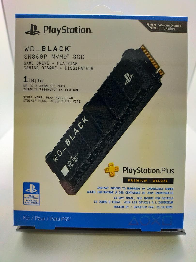 ウエスタンデジタル 内蔵SSD 1TB WD_Black SN850P