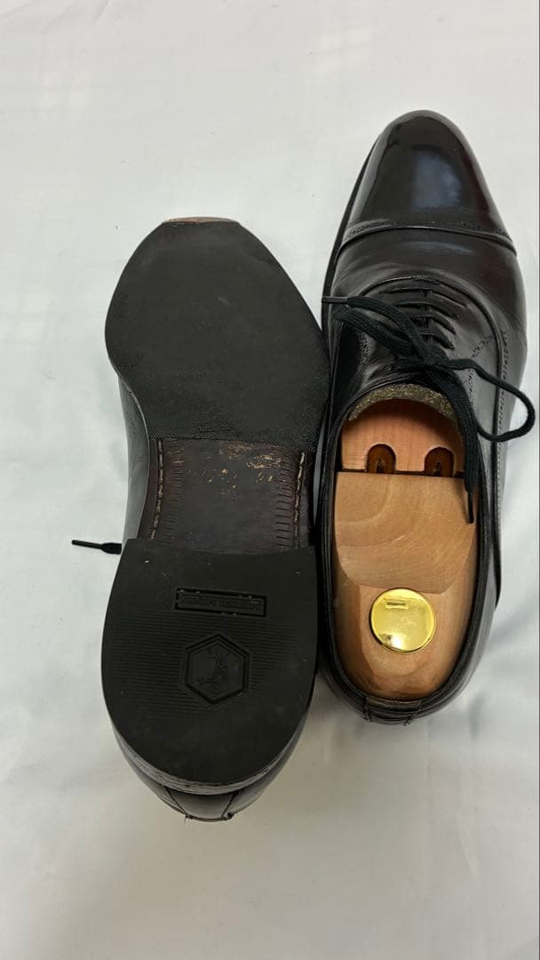 【 BARRETT / バレット (伊 】オックスフォード ブラック7.5