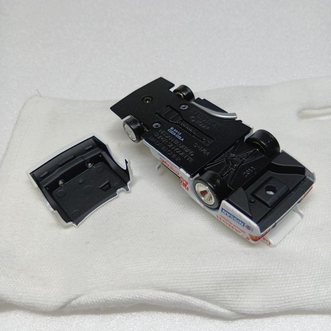 トミーテック 日産 ブルーバード スーパーシルエット ミニカー 1/64