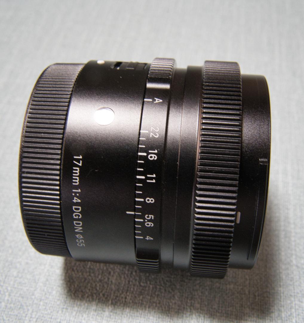 【美品】シグマ(SIGMA) 17mm F4 DG DN ソニーEマウント