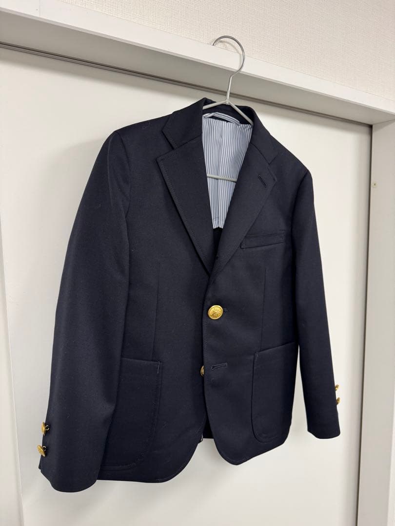 SHIPS KIDS セレモニー ウール メタルボタン ジャケット