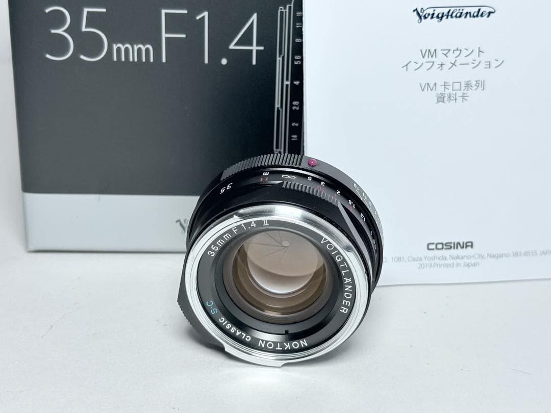 元箱付き 極上品 NOKTON Classic 35 F1.4 II VM SC