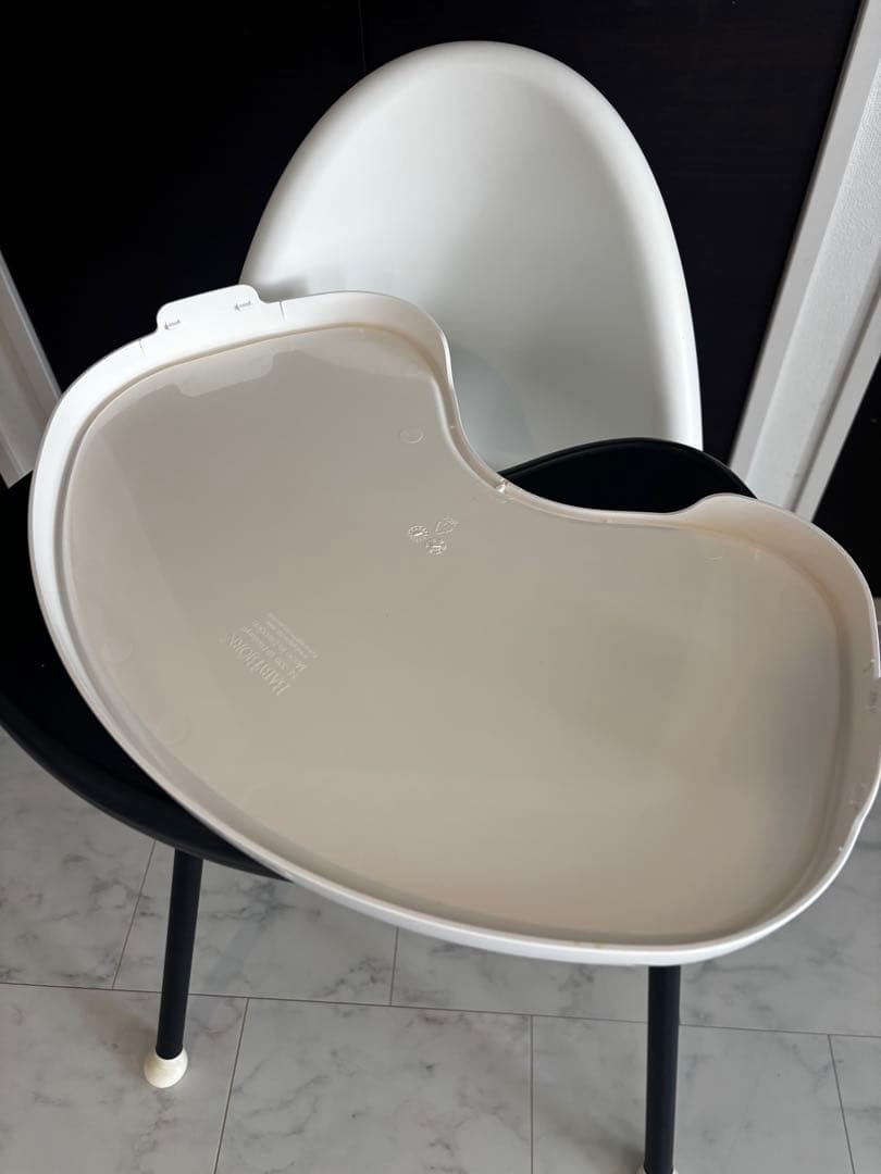 BabyBjörn ハイチェア ホワイト　説明書付き