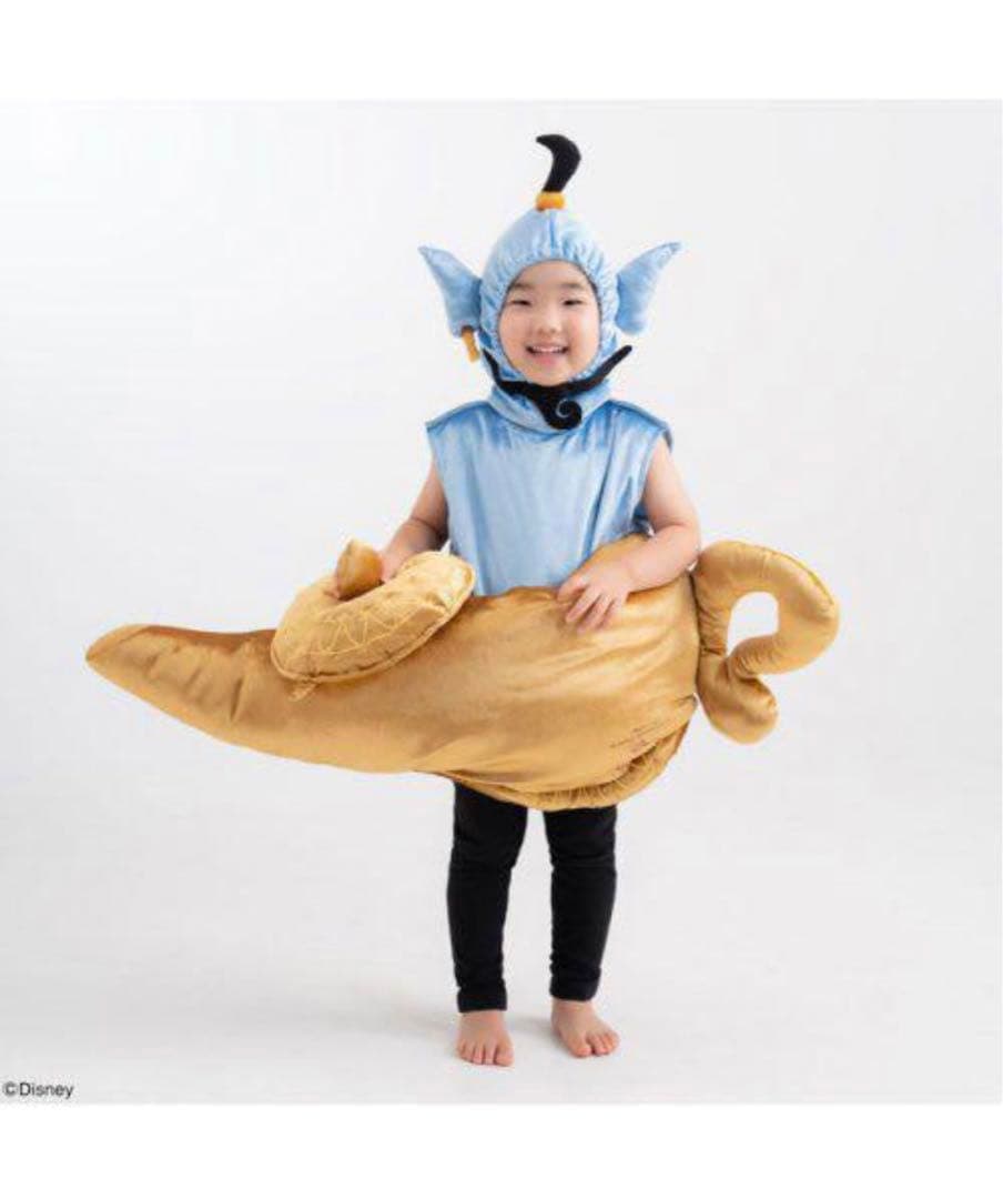 【美品】即日発送　アラジン　ジーニー　ハロウィン　仮装　コスプレ　キッズ