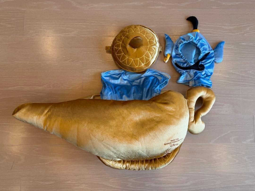 【美品】即日発送　アラジン　ジーニー　ハロウィン　仮装　コスプレ　キッズ