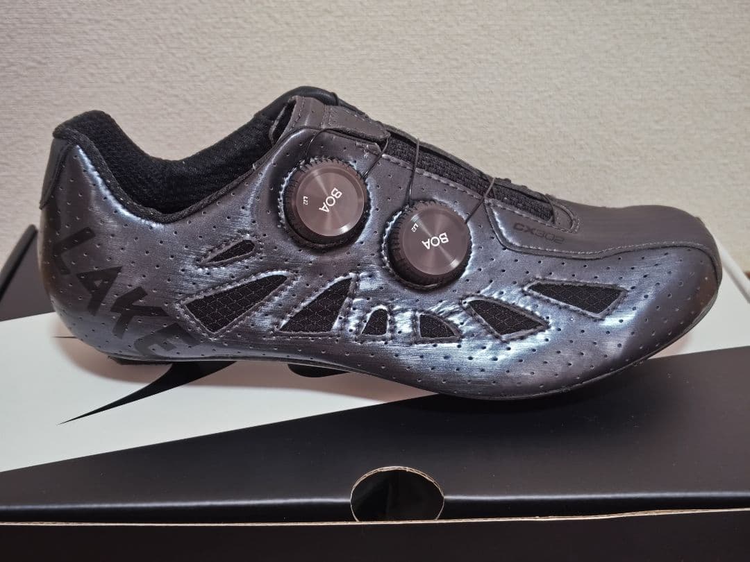 LAKE CX302 39.5WIDE メタリックブラック