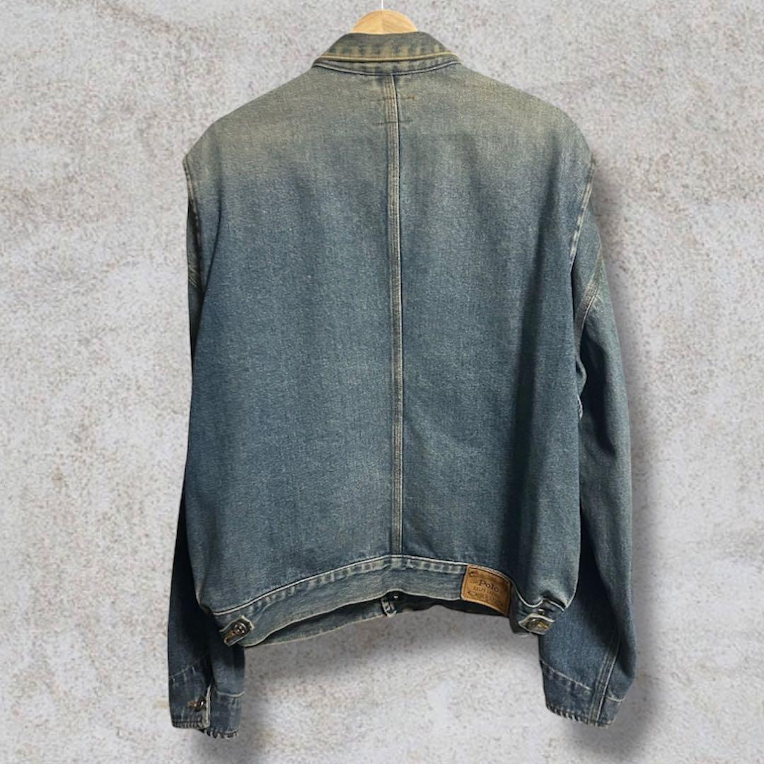 80s-90s Polo Ralph Lauren 白タグ デニムジャケット