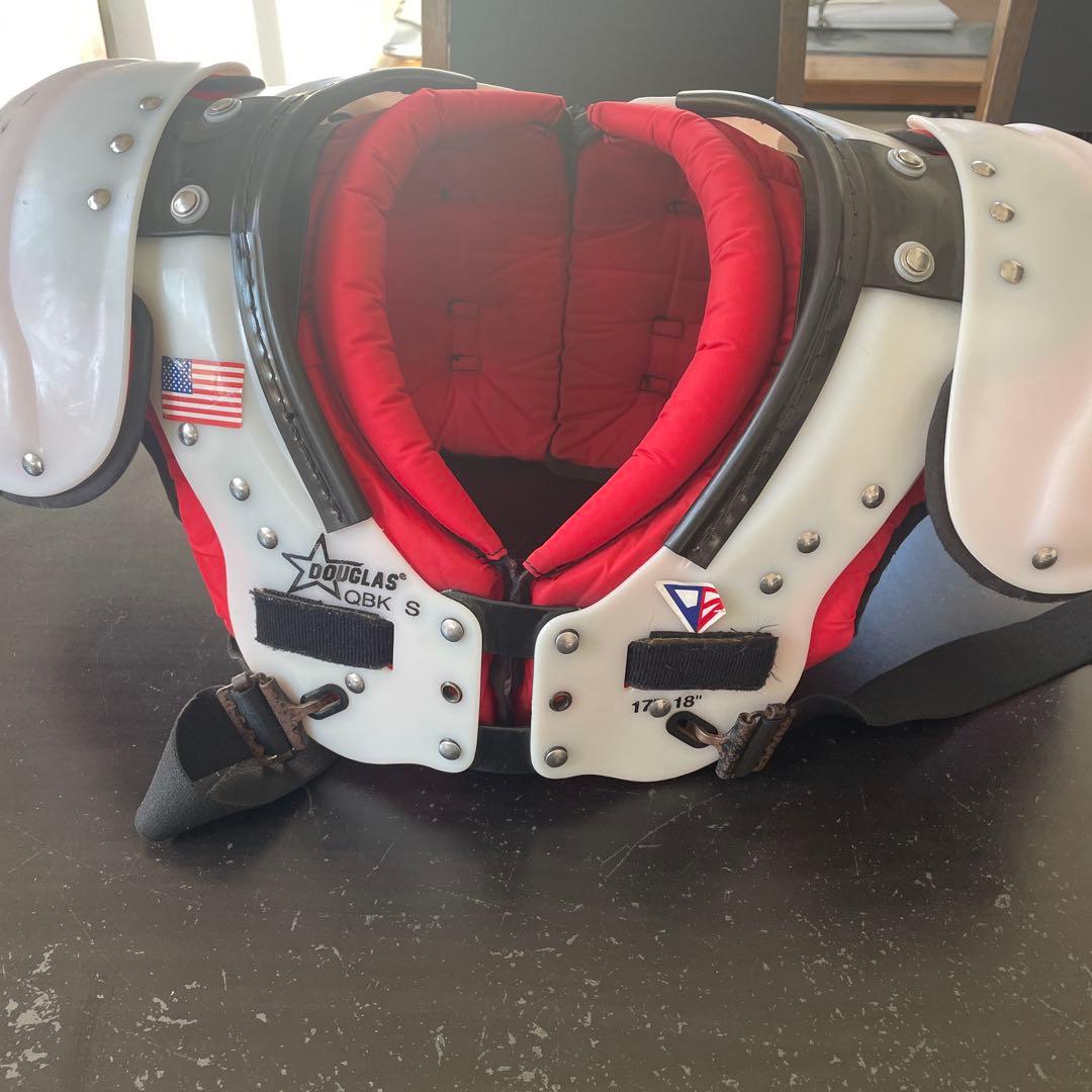 DOUGLAS ショルダー　赤/白　S