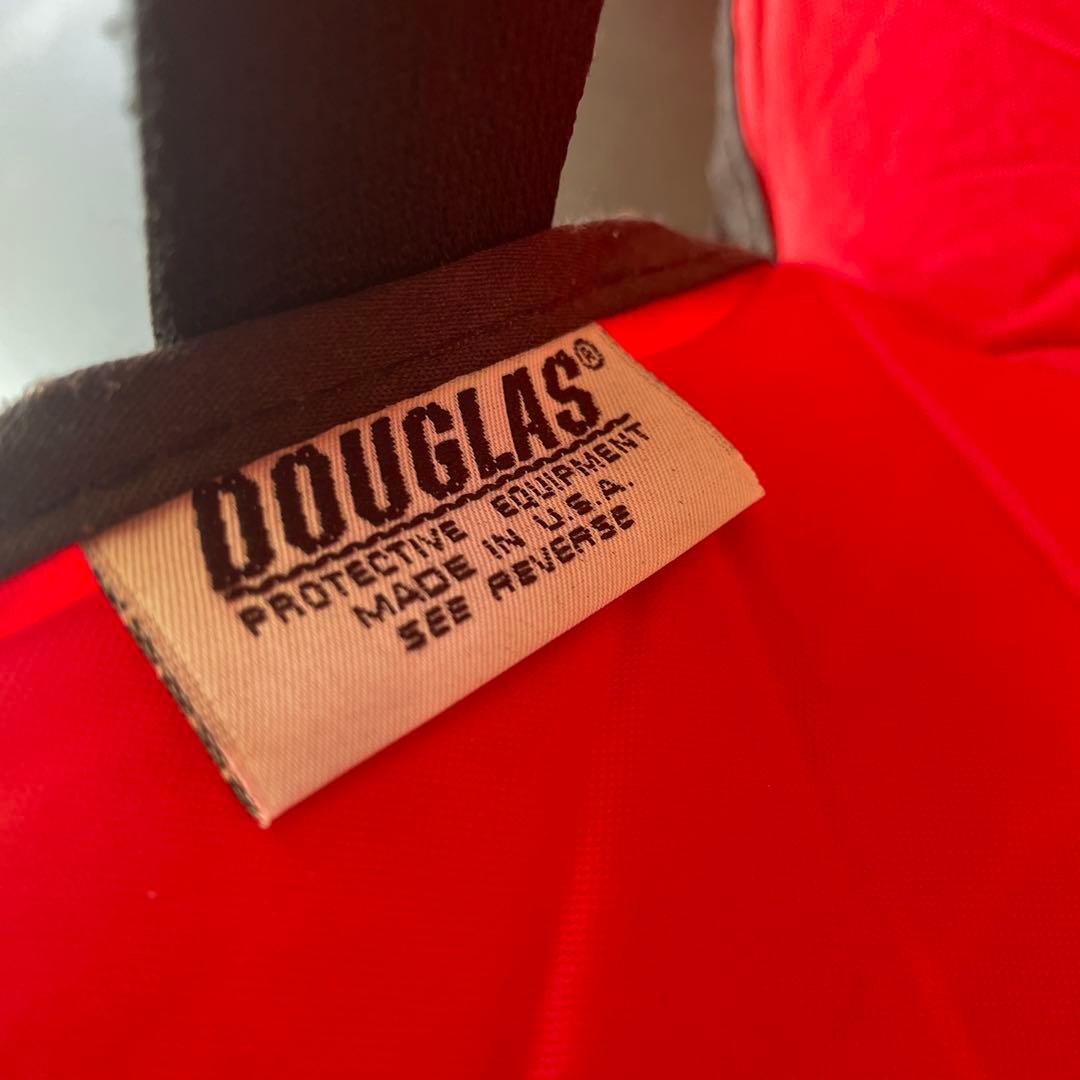 DOUGLAS ショルダー　赤/白　S