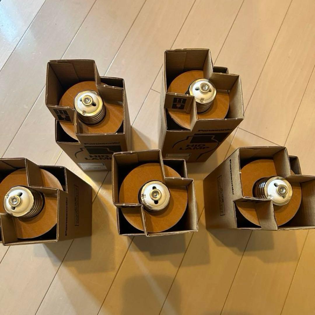 Panasonic HID LAMP 5個セット　HF250X 水銀灯