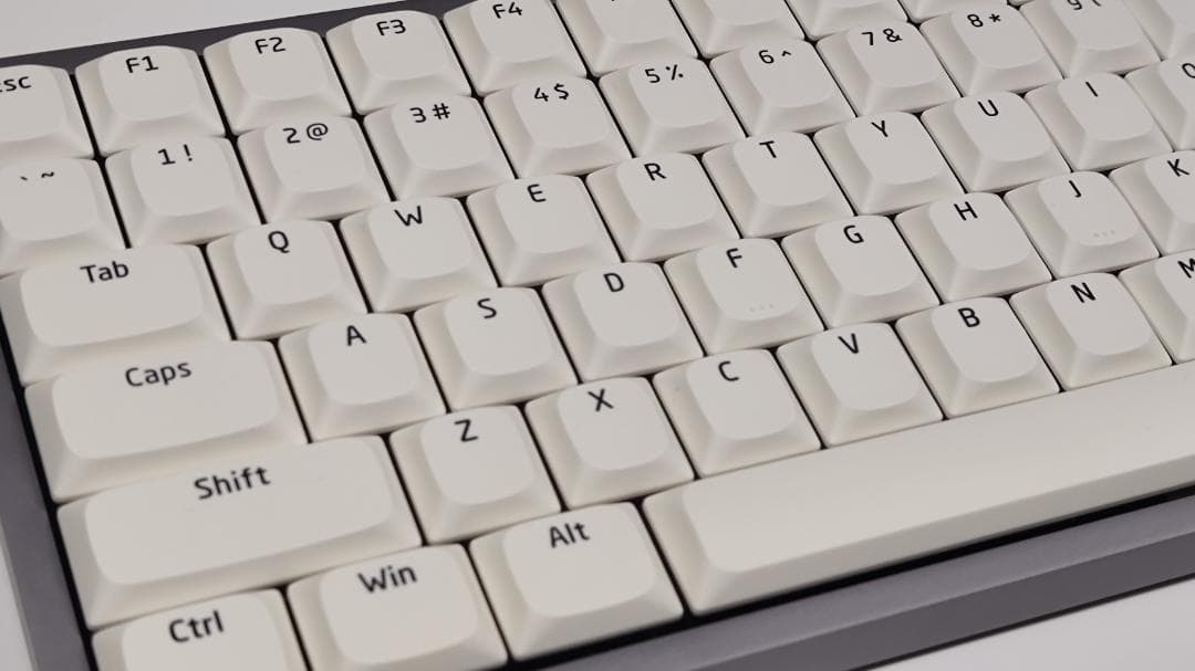 ★特別限定カスタム★LOFREE FLOW2グレー（84キー） × 静音ピンク軸