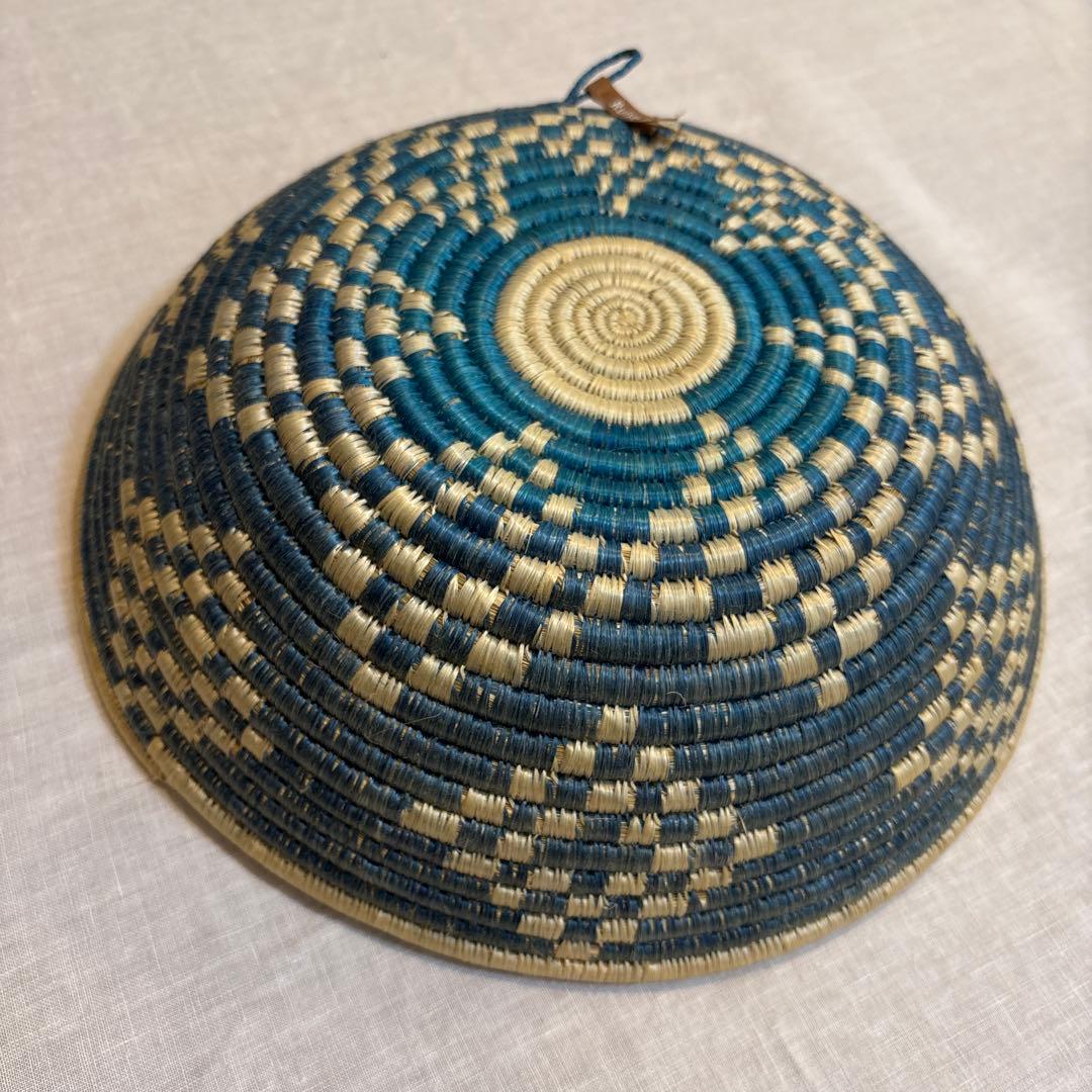 カゴアミドリ Ruise B ルワンダ バスケット　空と太陽　2点おまとめ