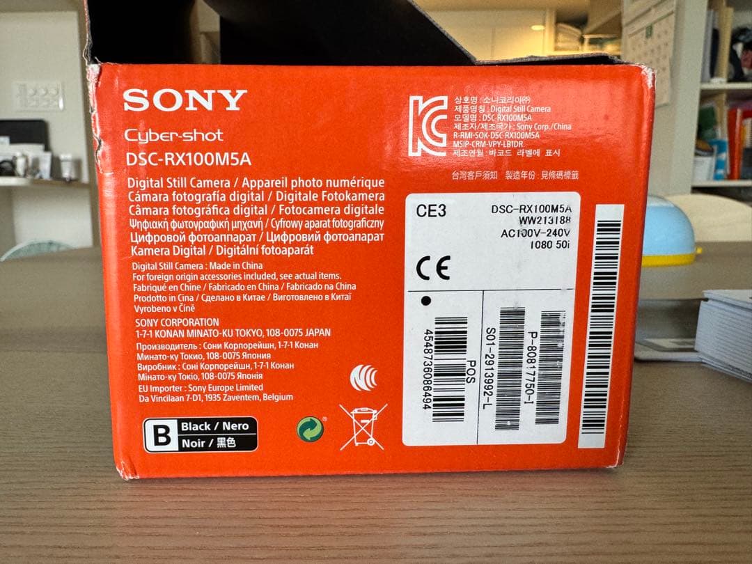 Sony RX100M5A 欧州版