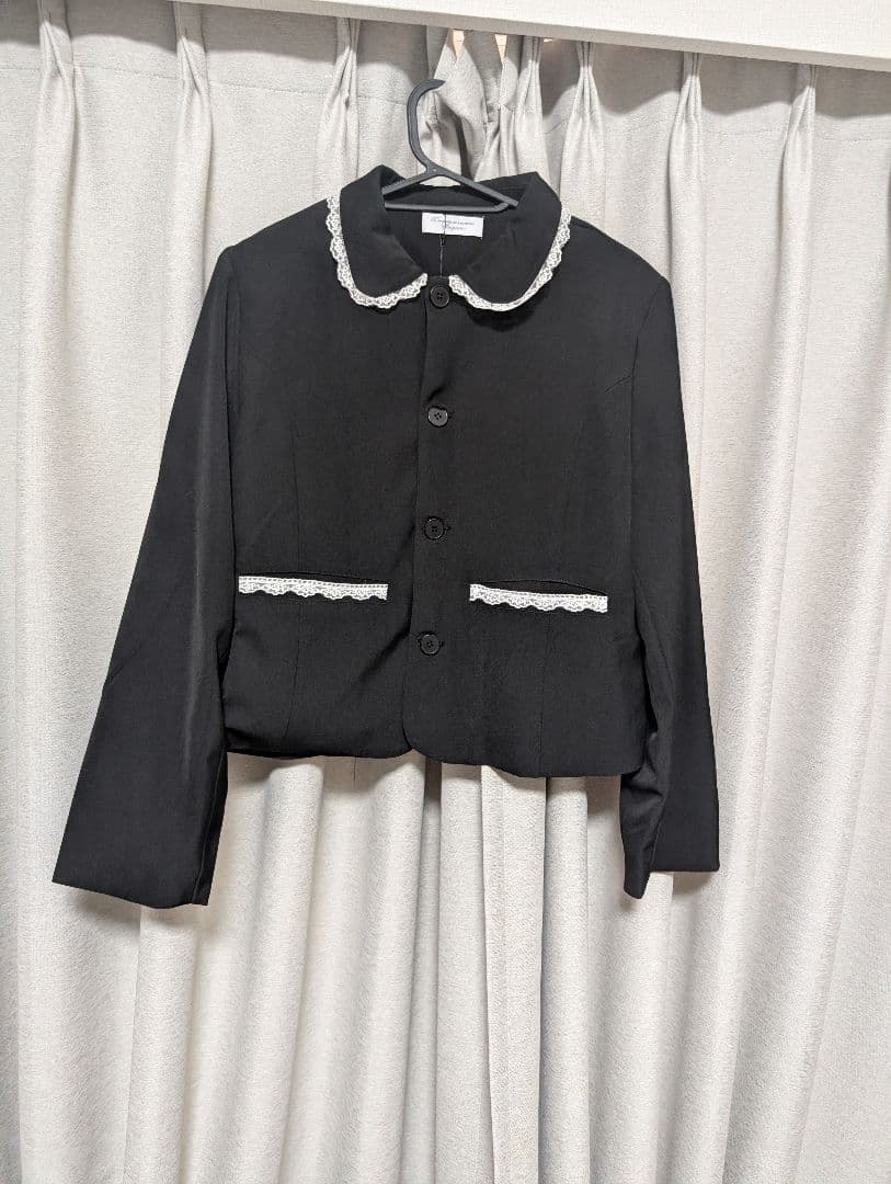 Smyeon スミョン レース付きコンパクトジャケット