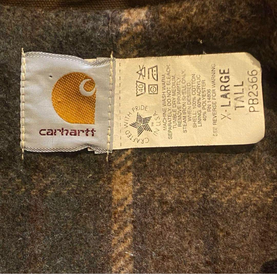 USA製 90's Carhartt/カーハート カバーオール カーキ