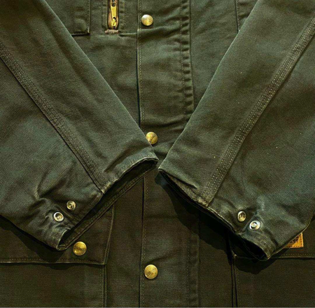 USA製 90's Carhartt/カーハート カバーオール カーキ