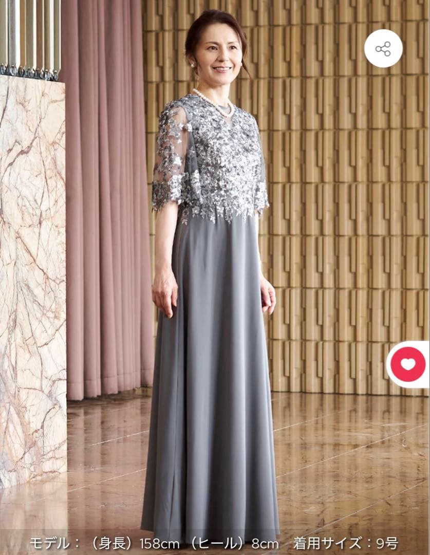 マザーズドレス　結婚式ドレス　バック　パンプス　3点セット