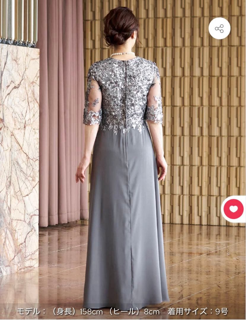 マザーズドレス　結婚式ドレス　バック　パンプス　3点セット